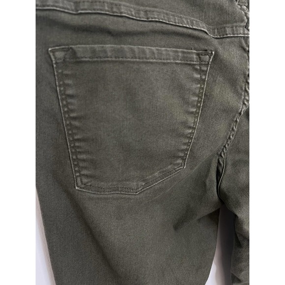 Prana Wm 8/29 Army‎ Dark Green Jeans Hiking Outdoors Utility Gorpcore Camp Y2k - Picture 6 of 9